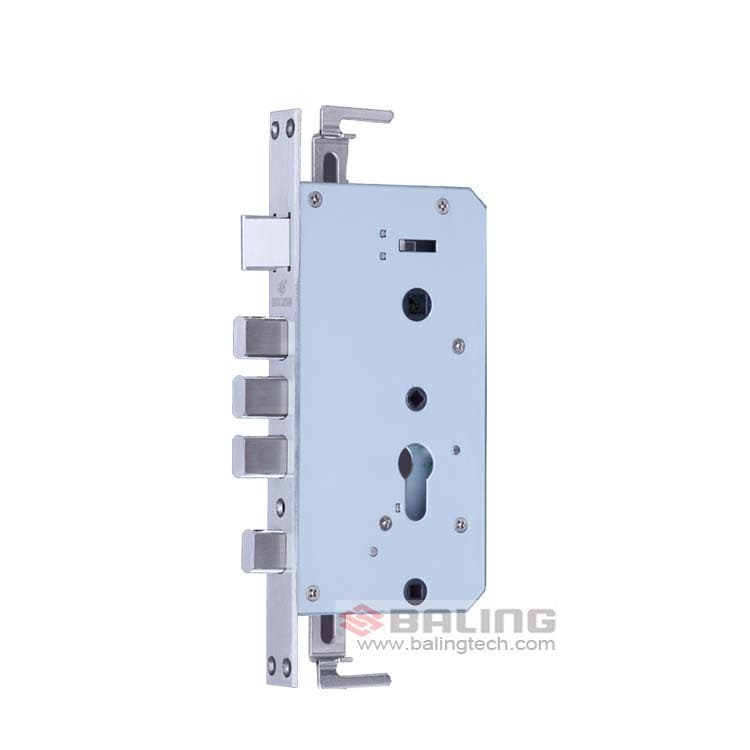electronic mortise lock body_lock case secured five latch